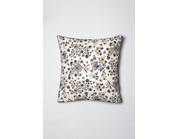 KADOLIS Taie d'oreiller en Coton Bio - Flora - Tailles au choix (1)