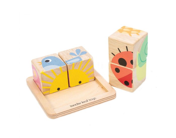 TENDER LEAF TOYS Puzzle 4 cubes - D�s 12 mois (1)