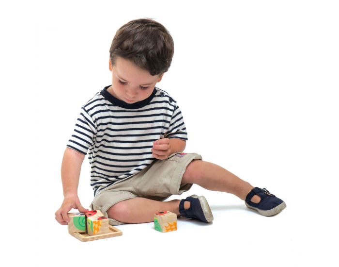 TENDER LEAF TOYS Puzzle 4 cubes - D�s 12 mois (3)