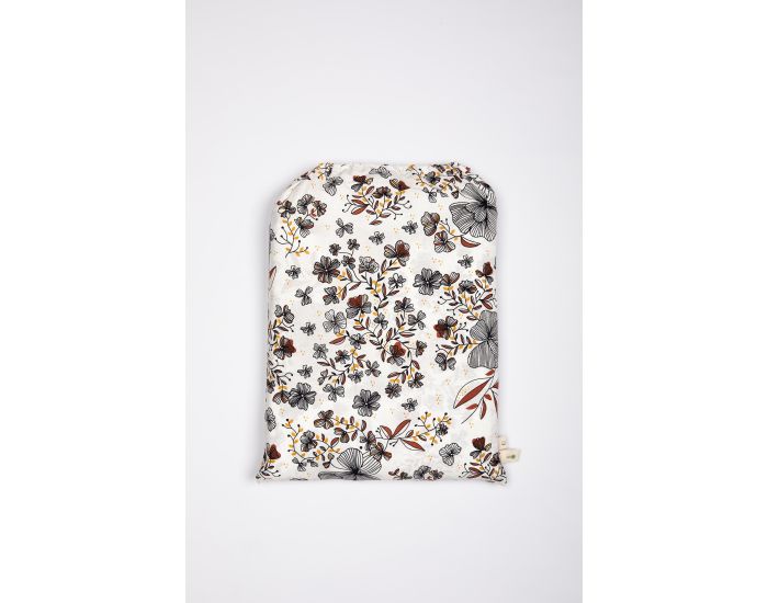 KADOLIS Housse de couette en Coton BIO pour lit 1 personne Flora (5)