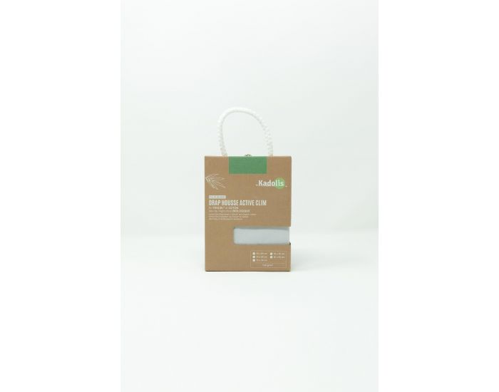KADOLIS Drap housse TENCEL� Active clim - Landau Gris perle (2)
