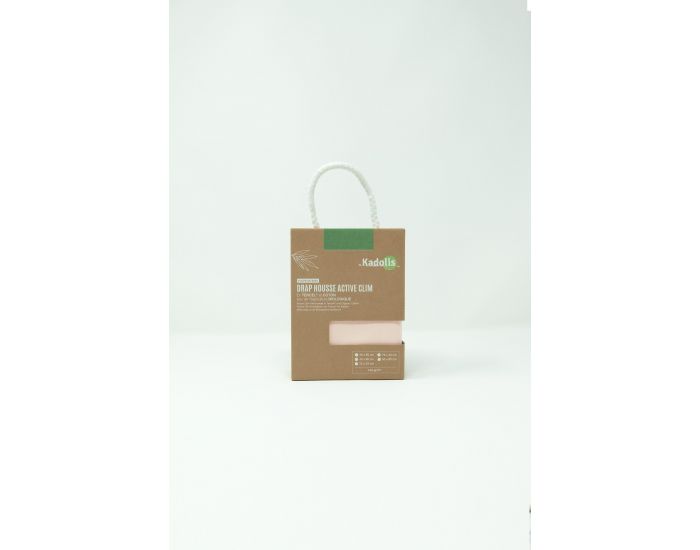 KADOLIS Drap housse TENCEL� Active clim - Landau Rose nude (1)