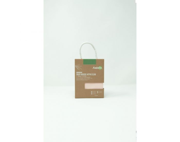 KADOLIS Drap housse TENCEL� Active clim - Landau Rose nude (5)