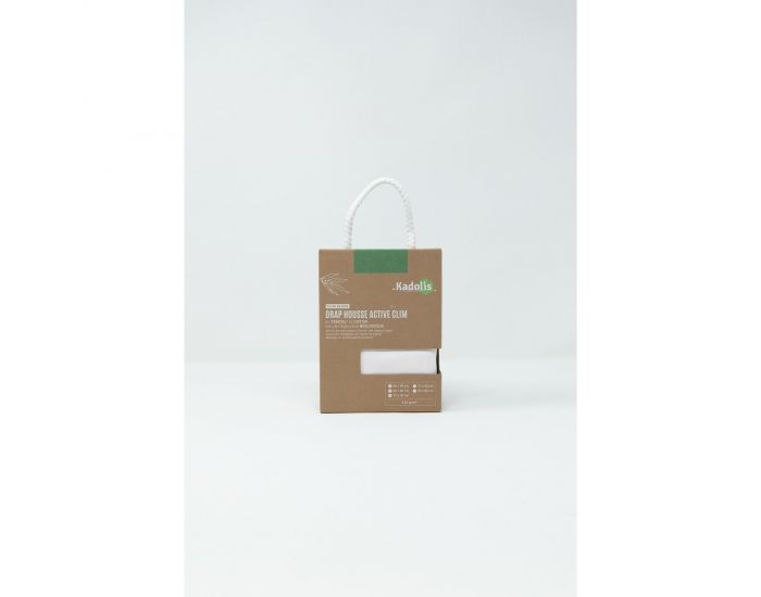 KADOLIS Drap housse TENCEL� Active clim - Landau Blanc (7)