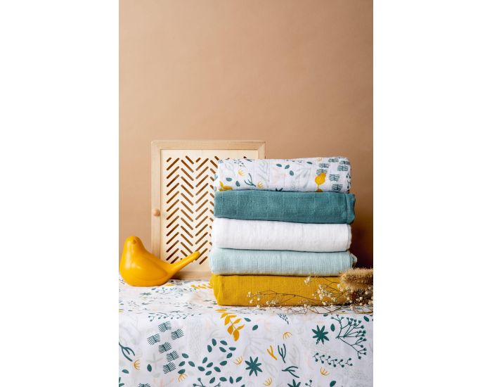 KADOLIS Maxi langes 100% Coton Bio - Coloris au choix (4)