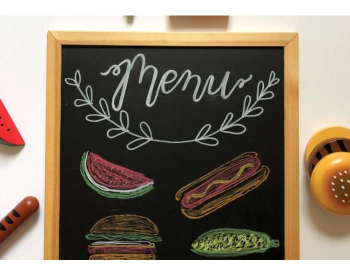 JAQ JAQ BIRD 12 Craies COLOREES Z�ro poussi�re + 1 porte craie - D�s 3 ans (2)