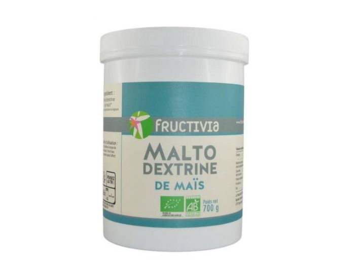 FRUCTIVIA Maltodextrine de Ma�s Bio en poudre - 700 g (6)