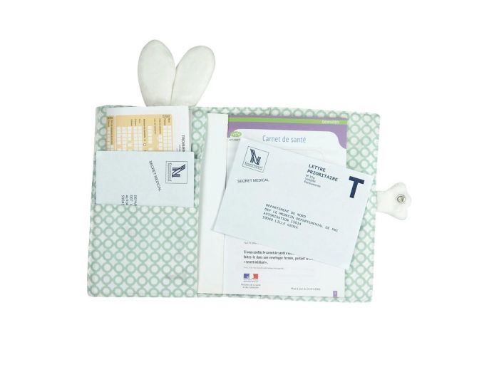 LITTLE CREVETTE Protge-carnet de sant Lapin Tout Doux (1)
