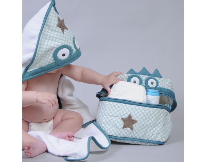 LITTLE CREVETTE Trousse de toilette Crocrodile (6)