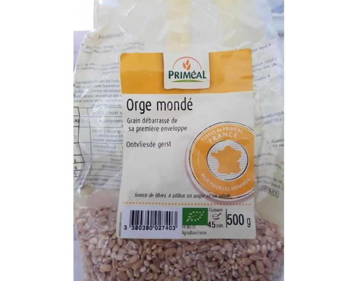 PRIMEAL Orge Mond Bio - 500 g (1)