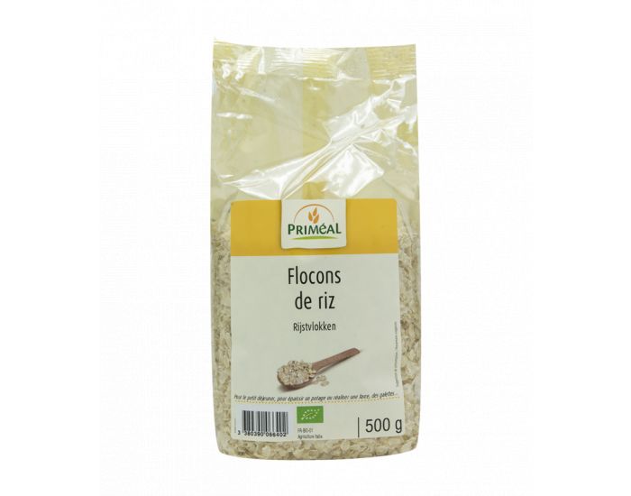 PRIMAL Flocons de Riz Bio - 500 g (1)