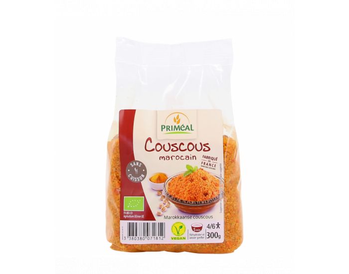 PRIMEAL Couscous Marocain Bio - 300 g (1)