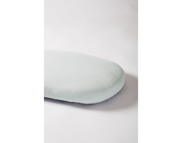 KADOLIS Drap housse Coton Bio - Landau Gris perle (1)