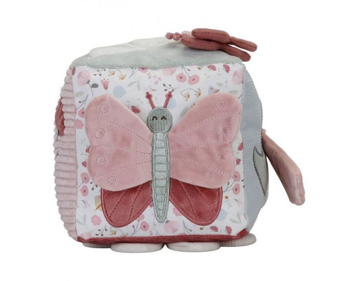 LITTLE DUTCH Cube d'Activit�s Soft - Flowers Butterflies - D�s 12 mois (2)