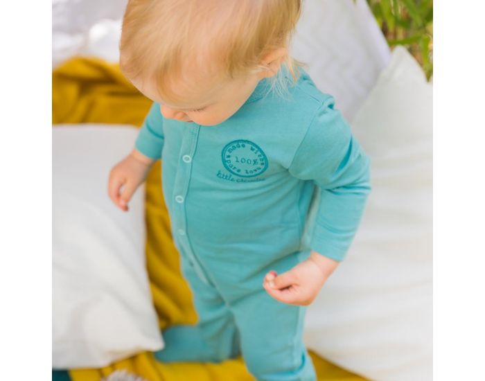 LITTLE CREVETTE Pyjama dors-bien bb Pure Love (2)