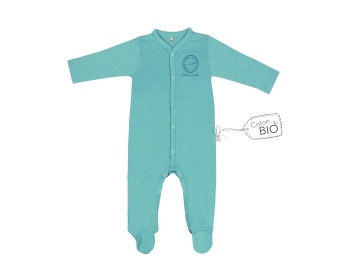 LITTLE CREVETTE Pyjama dors-bien bb Pure Love (4)