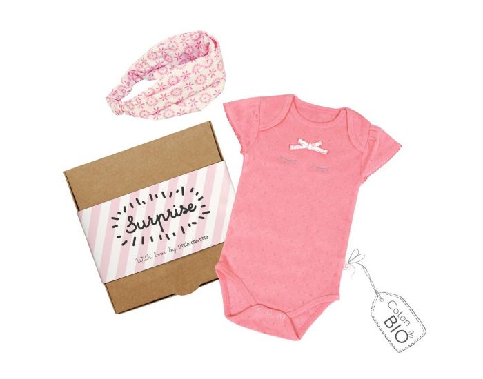 LITTLE CREVETTE Coffret cadeau body 