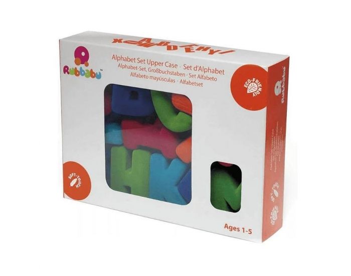 RUBBABU Set Alphabet Majuscule - D�s 12 mois (1)