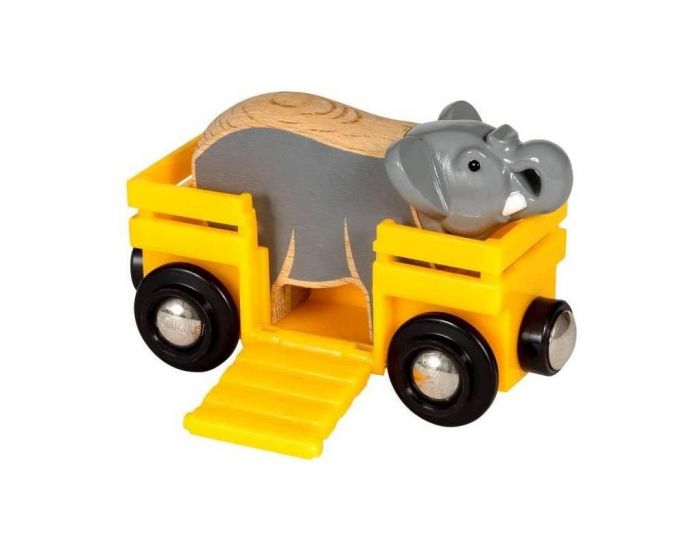 BRIO Wagon - Transporteur d'El�phant - D�s 3 ans  (1)
