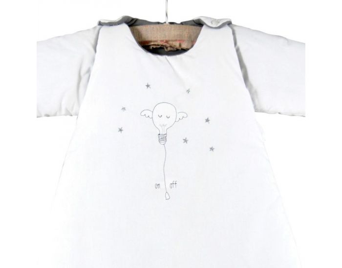 LITTLE CREVETTE Gigoteuse hiver avec manches Sweet Dreams (1)