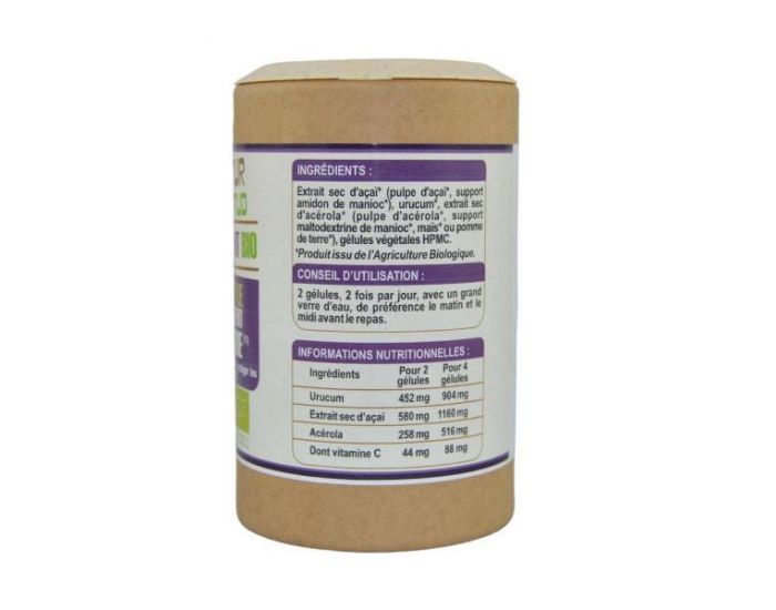 NATUR ATTITUD Antioxydant Bio - 120 glules de 645 mg (4)