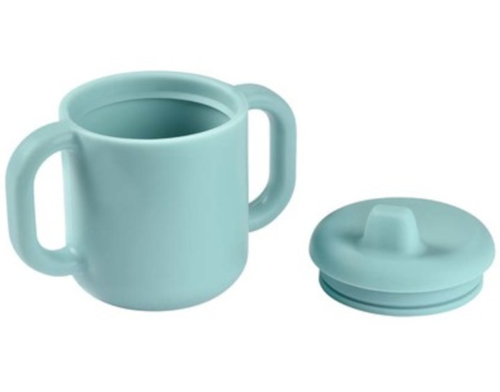 BEABA Tasse d'Apprentissage Silicone - Blue (1)