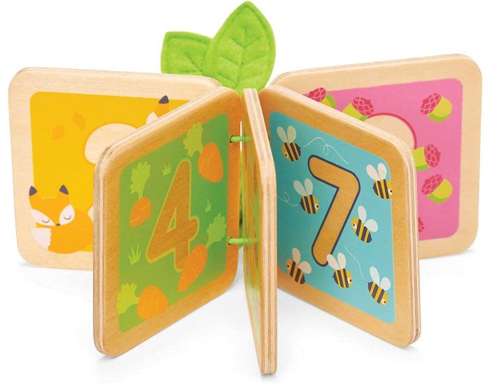 LE TOY VAN Livre en Bois - Je Compte de 1 � 10 - D�s 1 an (1)