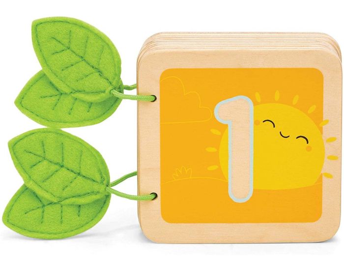 LE TOY VAN Livre en Bois - Je Compte de 1 � 10 - D�s 1 an (2)