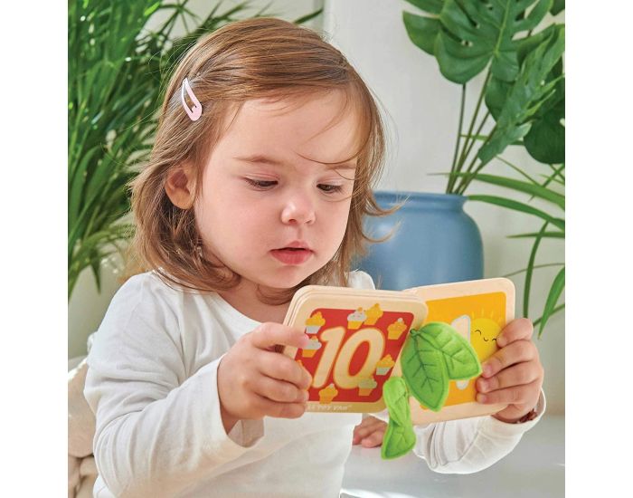 LE TOY VAN Livre en Bois - Je Compte de 1 � 10 - D�s 1 an (3)