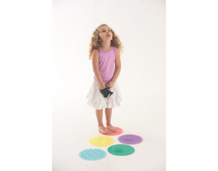 TICKIT Set de 10 Disques Sensoriels Textur�s - D�s 3 ans (3)