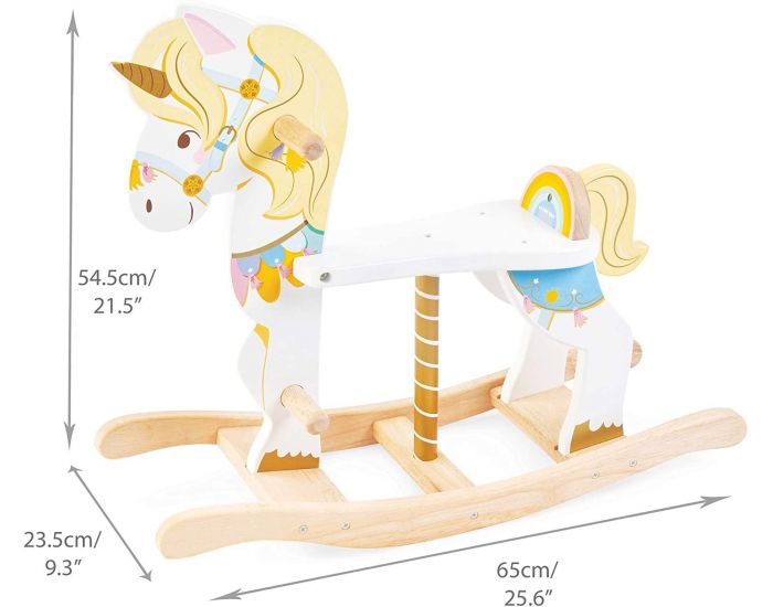 LE TOY VAN Licorne � Bascule Carrousel - D�s 1 an (2)