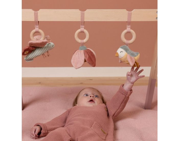 LITTLE DUTCH Arche d'�veil en bois Flowers Butterflies (1)