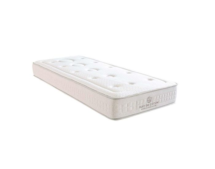 NUIT DE COTON Matelas Pr�lude 2.0 Bio Latex 100% Naturel - 1 Personne (7)