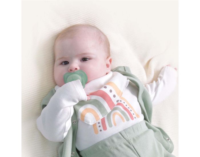 KITIKATE Ensemble B�b� 4 Pi�ces en Coton Bio Rainbow (1)