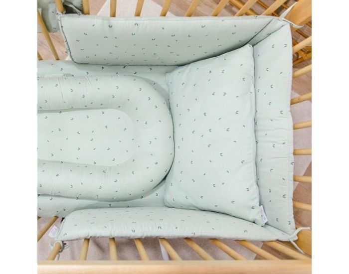 GLOOP! Tour de Lit Traversin Bio Organic Green (1)