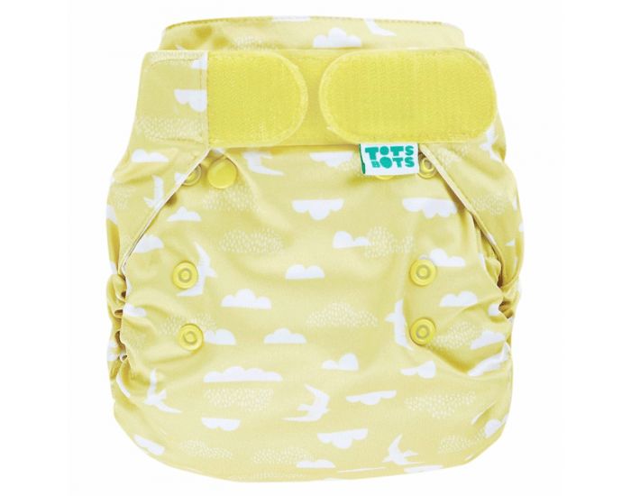 TOTS BOTS Couche Lavable TE2 - PEENUT - Taille Unique (3.5-15kg) - Above the Clouds (6)