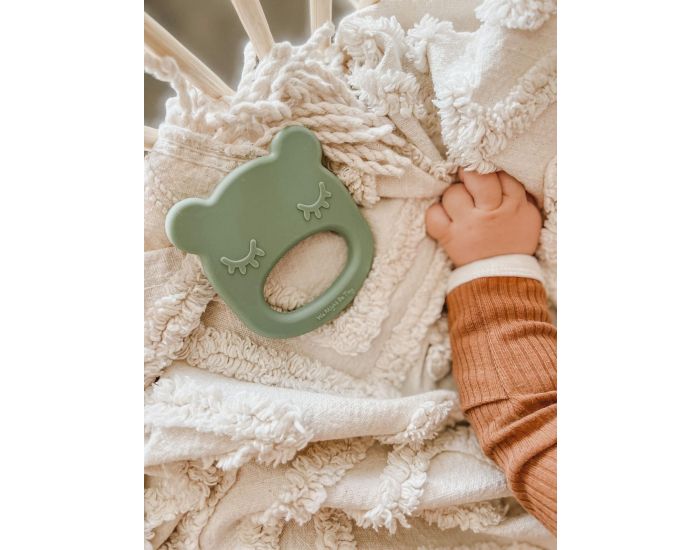 WE MIGHT BE TINY Anneau de Dentition en Silicone - Ours (3)