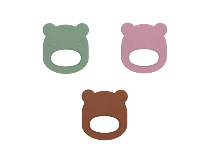 WE MIGHT BE TINY Anneau de Dentition en Silicone - Ours (6)