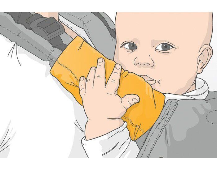 MANDUCA Prot�ge Bretelles Universel Fumbee - Gris (2)