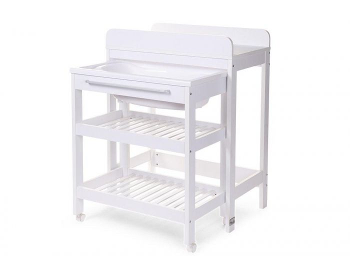 CHILDWOOD Table ? Langer avec baignoire et Place pour Baignoire Seau (1)