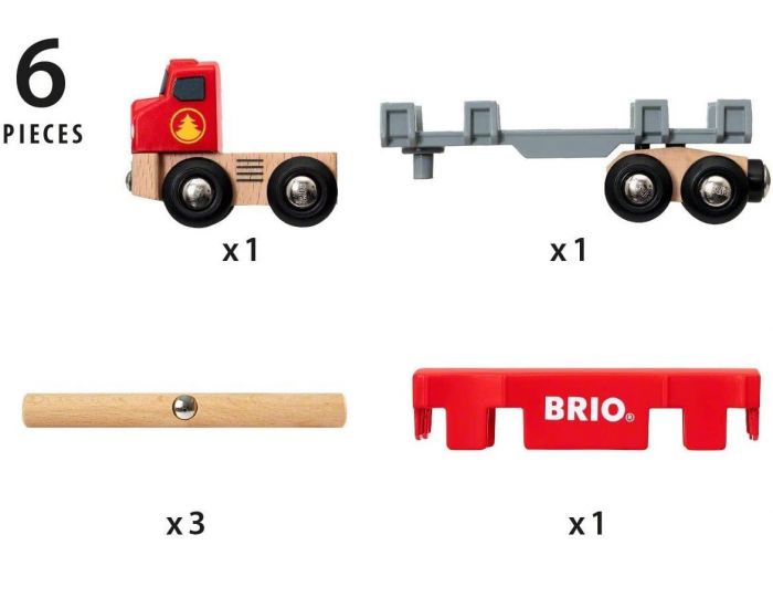 BRIO Camion de Transport de Bois - D�s 3 ans (3)