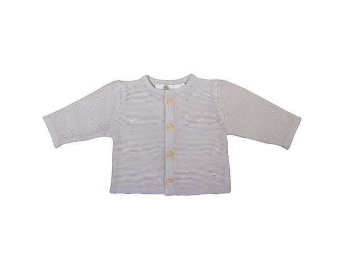 EVEIL ET NATURE Ensemble Brassi�re Pantalon Tricot� - Gris (1)