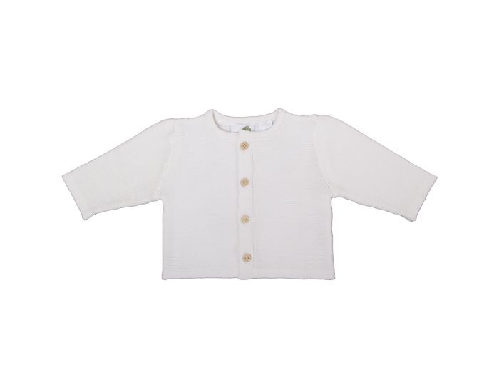 EVEIL ET NATURE Ensemble Brassi�re Pantalon Tricot� - Blanc (1)