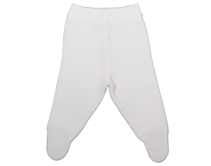 EVEIL ET NATURE Ensemble Brassi�re Pantalon Tricot� - Blanc (2)