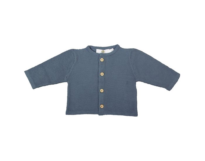 EVEIL ET NATURE Ensemble Brassi�re Pantalon Tricot� - Bleu (1)