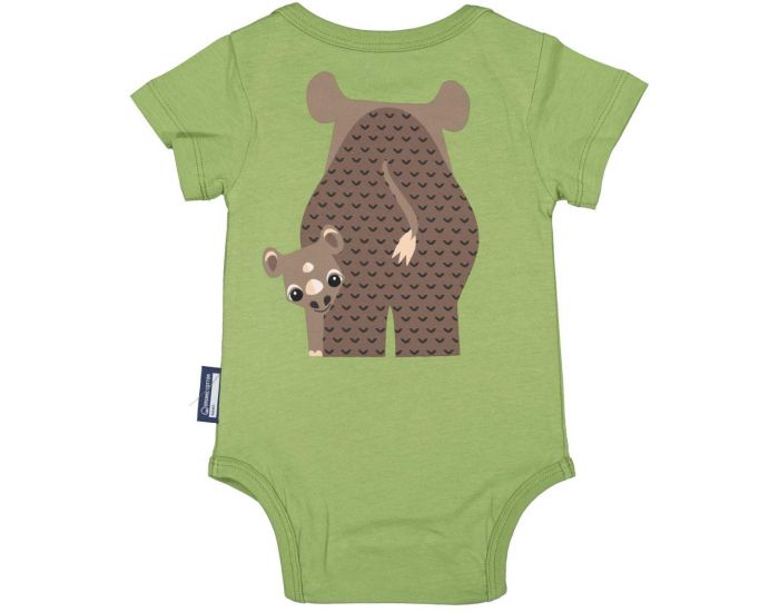 COQ EN PATE Body en Coton Bio - RHINOCEROS - Taille au choix (1)