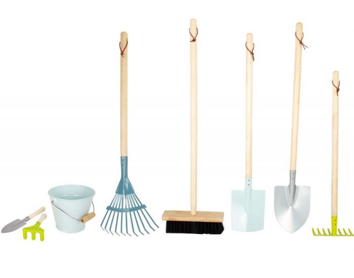 SMALL FOOT COMPANY Grand Set d'outils de jardin - D�s 3 ans (1)