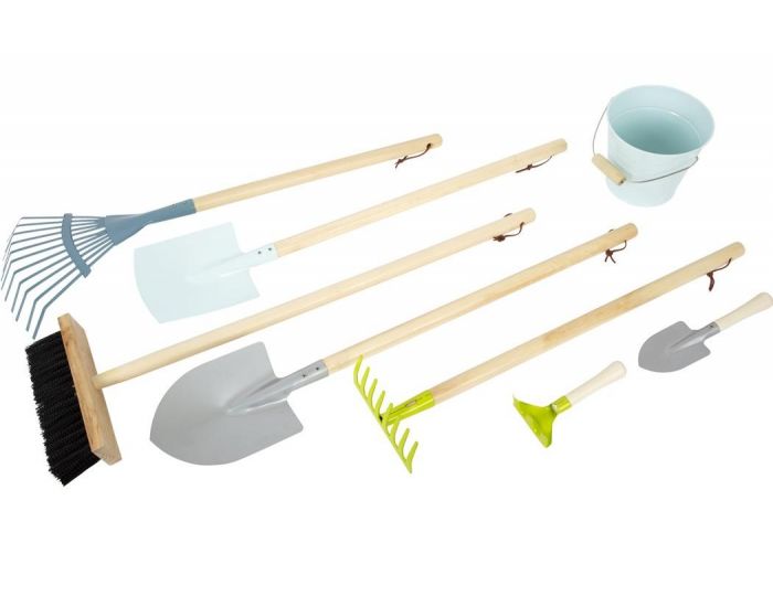 SMALL FOOT COMPANY Grand Set d'outils de jardin - D�s 3 ans (3)