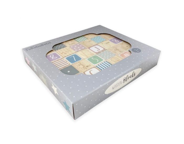 JABADABADO Cubes en Bois Alphabet - D�s 2 ans (1)