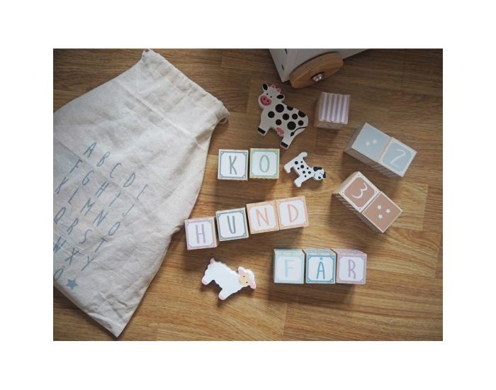 JABADABADO Cubes en Bois Alphabet - D�s 2 ans (2)